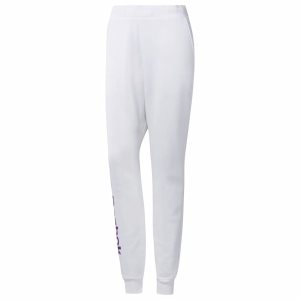 Spodnie Damskie Reebok Classic Vector Joggers Białe PL 20VWOCY